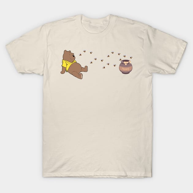 Honey bear T-Shirt by CreativeWorld96